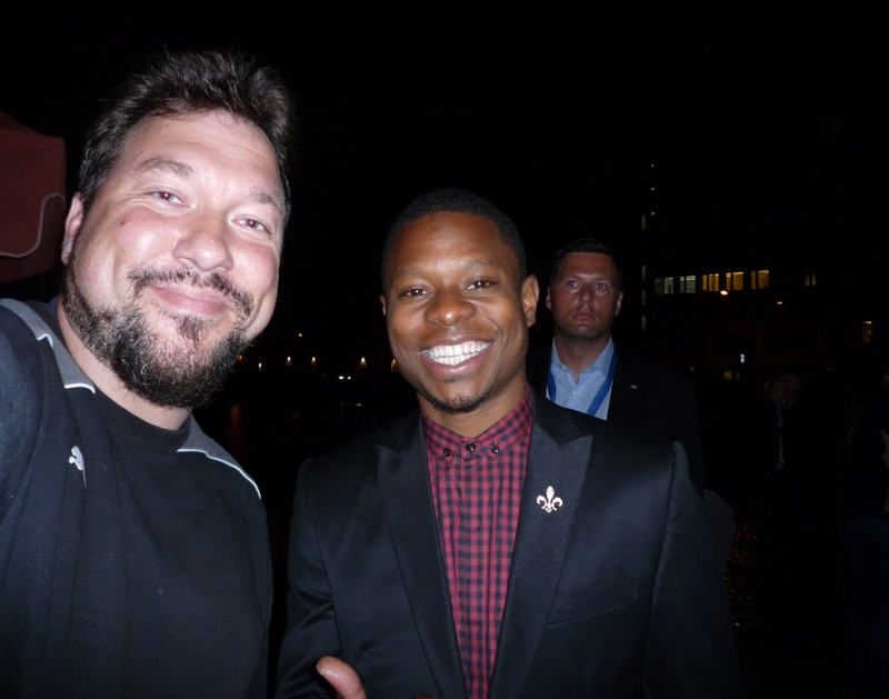 Jason Mitchell Photo with RACC Autograph Collector RB-Autogramme Berlin Jason Mitchell Photo with RACC Autograph Collector RB-Autogramme Berlin