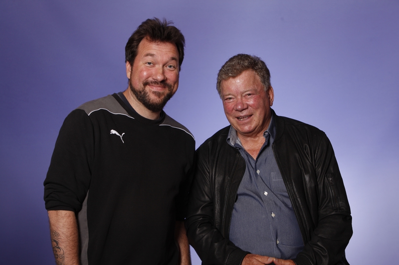 William Shatner Photo with RACC Autograph Collector RB-Autogramme Berlin