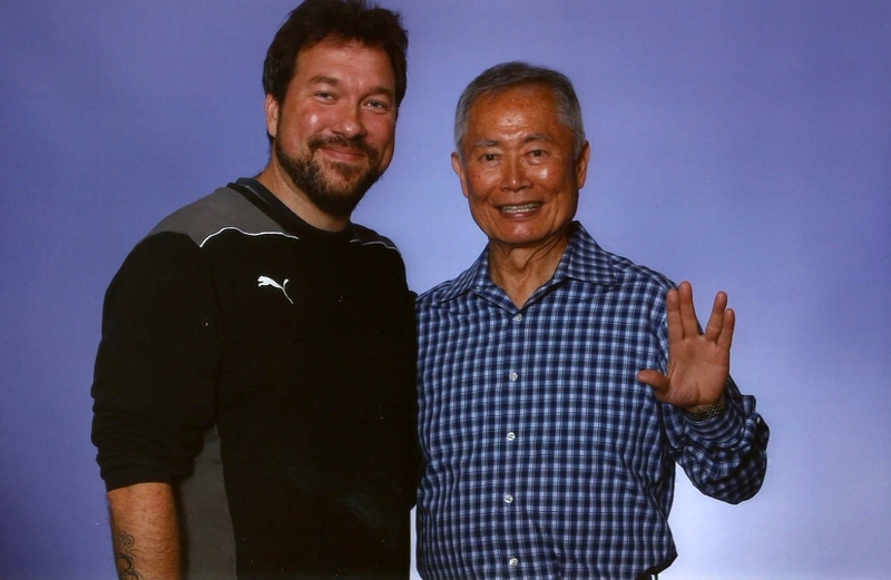 George Takei Photo with RACC Autograph Collector RB-Autogramme Berlin