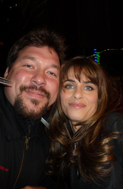 Amanda Peet Photo with RACC Autograph Collector RB-Autogramme Berlin