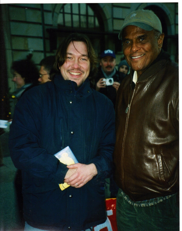 Harry Belafonte Photo with RACC Autograph Collector RB-Autogramme Berlin Harry Belafonte Photo with RACC Autograph Collector RB-Autogramme Berlin