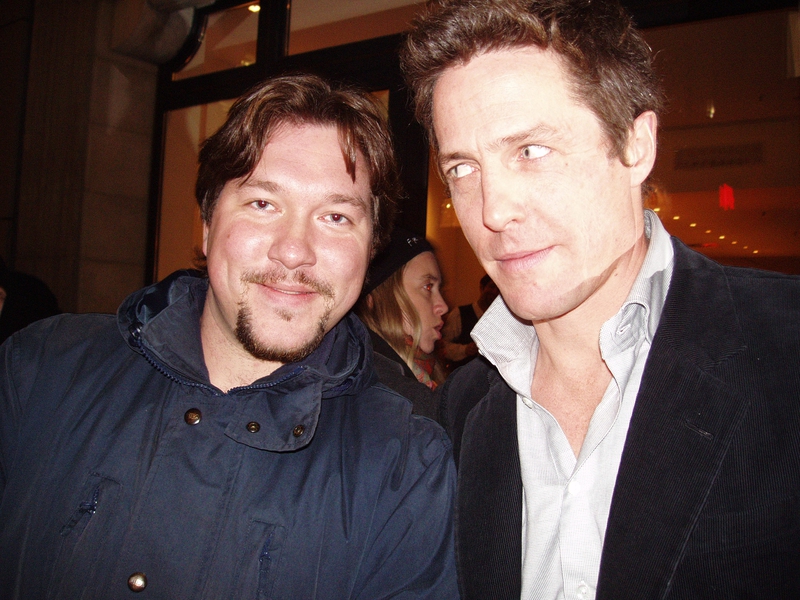 Hugh Grant Photo with RACC Autograph Collector RB-Autogramme Berlin