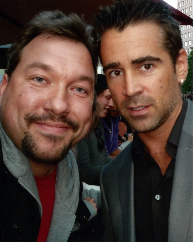 Colin Farrell Photo with RACC Autograph Collector RB-Autogramme Berlin