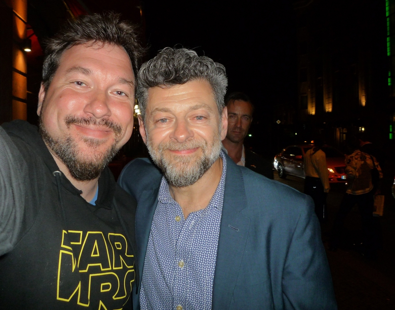 Andy Serkis Photo with RACC Autograph Collector RB-Autogramme Berlin