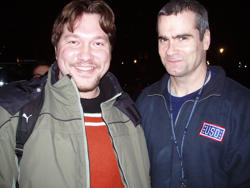 Henry Rollins Photo with RACC Autograph Collector RB-Autogramme Berlin