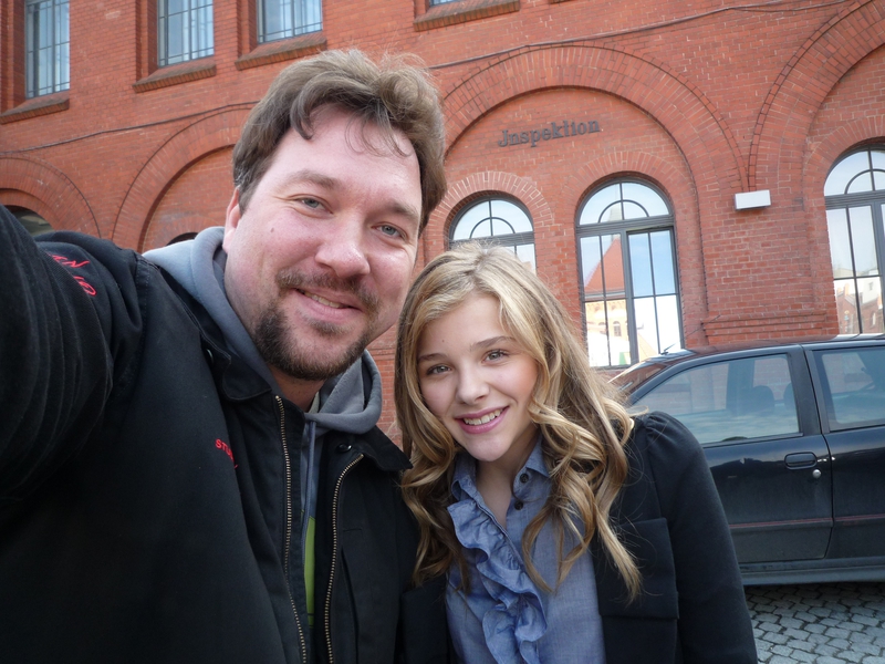 Chloe Moretz Photo with RACC Autograph Collector RB-Autogramme Berlin