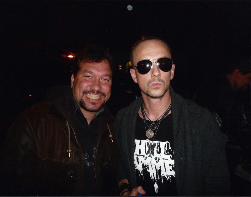 Adam Darski Photo with RACC Autograph Collector RB-Autogramme Berlin