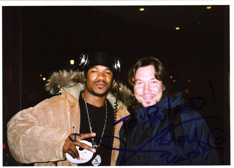 Xzibit Photo with RACC Autograph Collector RB-Autogramme Berlin