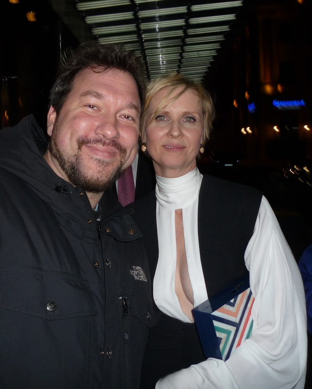 Cynthia Nixon Photo with RACC Autograph Collector RB-Autogramme Berlin