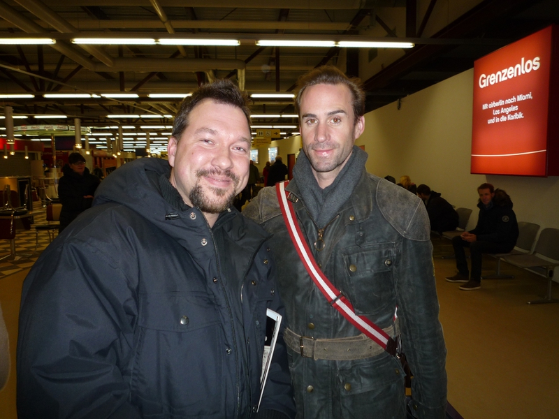 Joseph Fiennes Photo with RACC Autograph Collector RB-Autogramme Berlin Joseph Fiennes Photo with RACC Autograph Collector RB-Autogramme Berlin