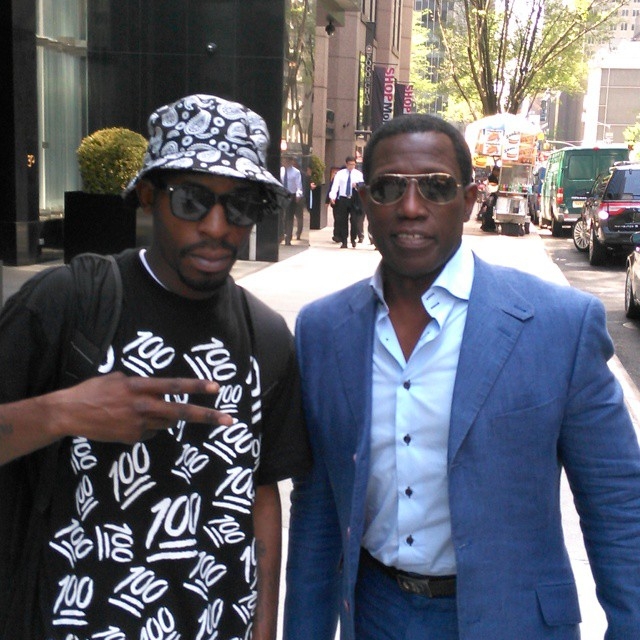 Wesley Snipes with RACC Trusted collector GTV Reality