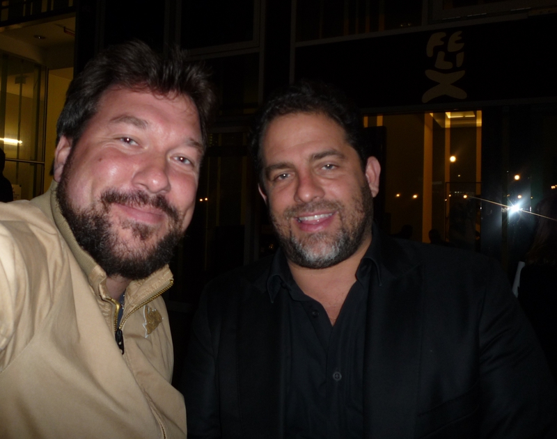 Brett Ratner Photo with RACC Autograph Collector RB-Autogramme Berlin