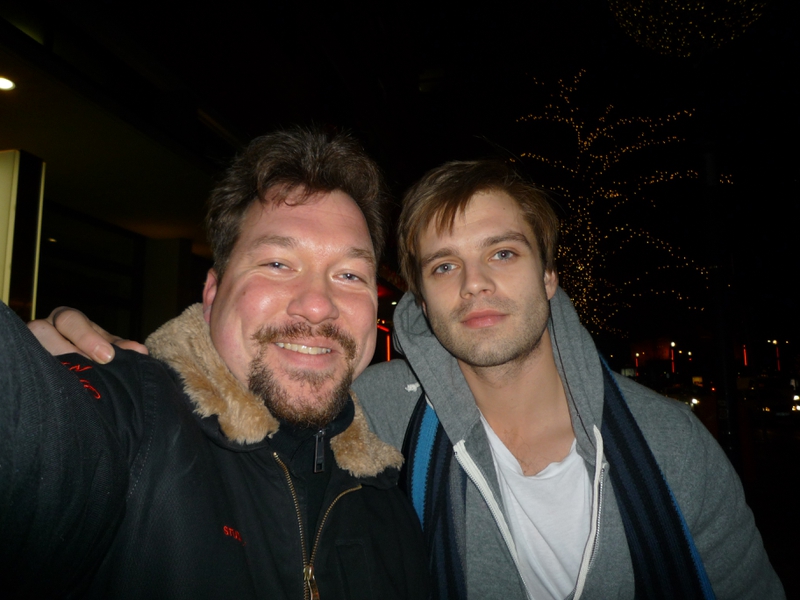 Sebastian Stan Photo with RACC Autograph Collector RB-Autogramme Berlin