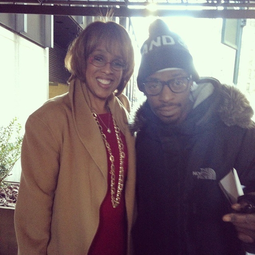 Gayle King with GTV Reality