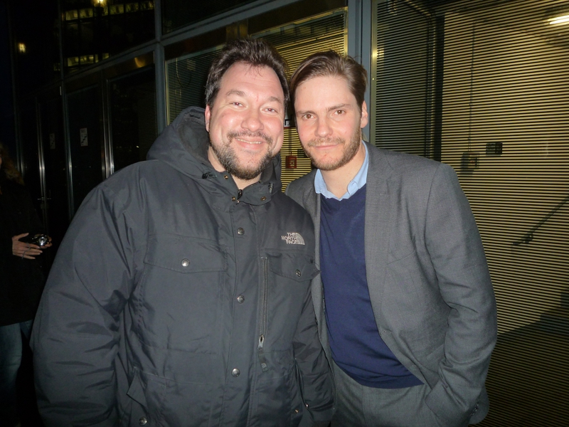 Daniel Bruhl Photo with RACC Autograph Collector RB-Autogramme Berlin