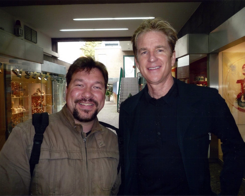 Matthew Modine Photo with RACC Autograph Collector RB-Autogramme Berlin