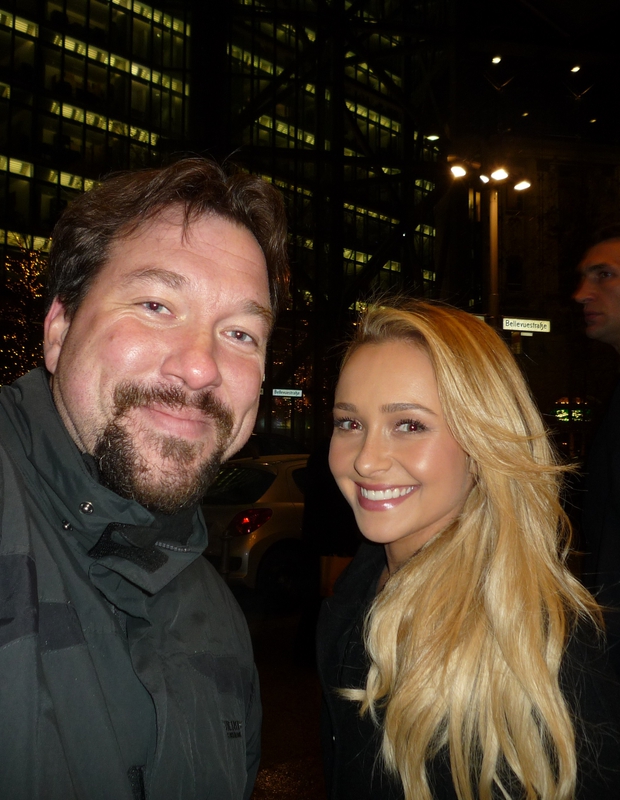 Hayden Panettiere Photo with RACC Autograph Collector RB-Autogramme Berlin