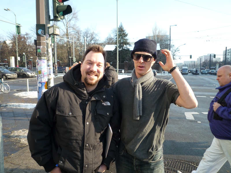 Benedict Cumberbatch Photo with RACC Autograph Collector RB-Autogramme Berlin Benedict Cumberbatch Photo with RACC Autograph Collector RB-Autogramme Berlin