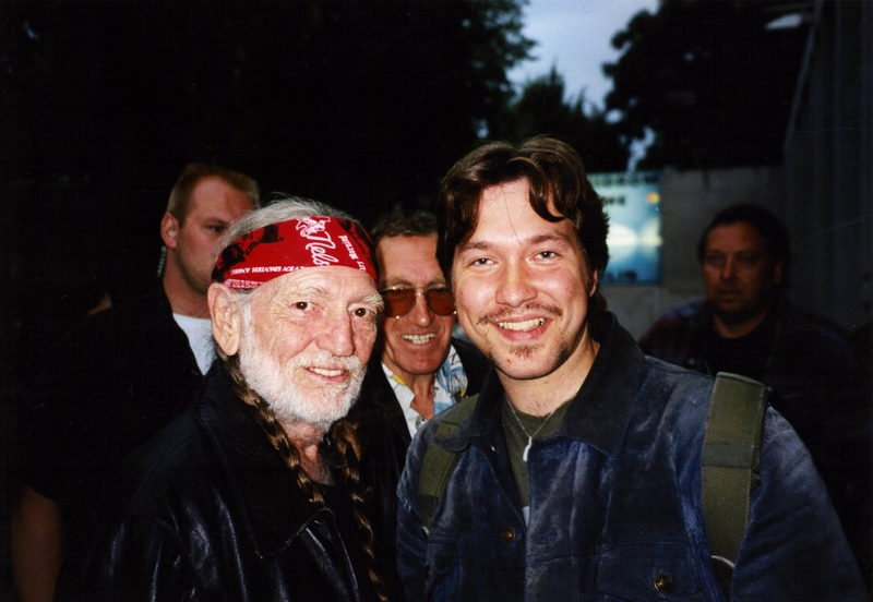 Willie Nelson Photo with RACC Autograph Collector RB-Autogramme Berlin