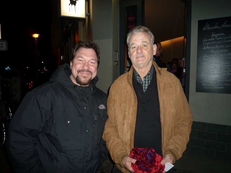 Bill Murray Photo with RACC Autograph Collector RB-Autogramme Berlin
