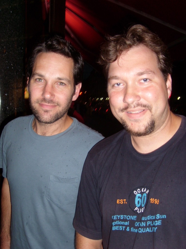 Paul Rudd Photo with RACC Autograph Collector RB-Autogramme Berlin