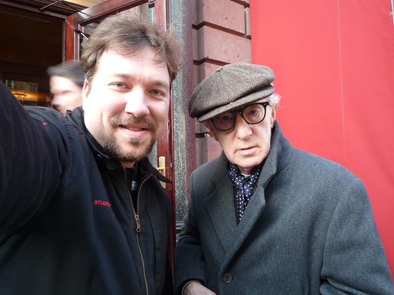 Woody Allen Photo with RACC Autograph Collector RB-Autogramme Berlin