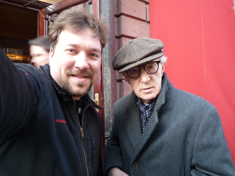 Woody Allen Photo with RACC Autograph Collector RB-Autogramme Berlin Woody Allen Photo with RACC Autograph Collector RB-Autogramme Berlin