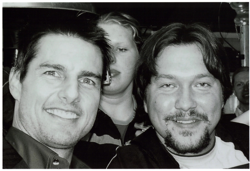 Tom Cruise Photo with RACC Autograph Collector RB-Autogramme Berlin