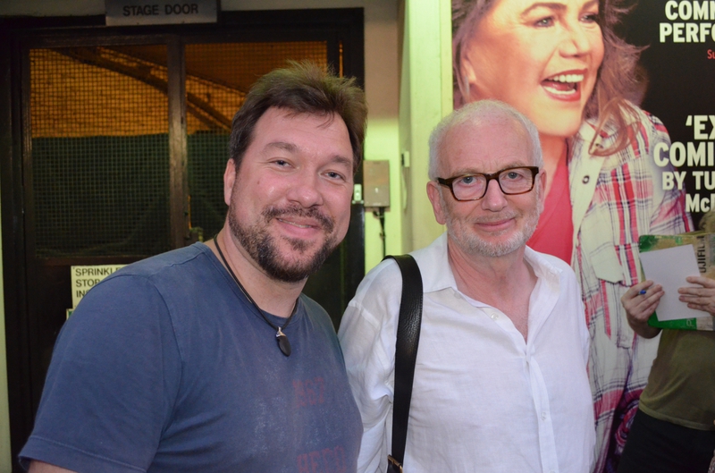 Ian McDiarmid Photo with RACC Autograph Collector RB-Autogramme Berlin Ian McDiarmid Photo with RACC Autograph Collector RB-Autogramme Berlin