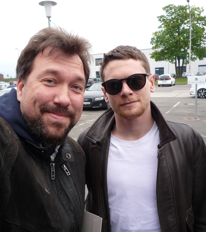 Jack O'Connell Photo with RACC Autograph Collector RB-Autogramme Berlin