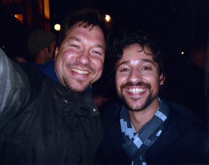 Thomas Ian Nicholas Photo with RACC Autograph Collector RB-Autogramme Berlin