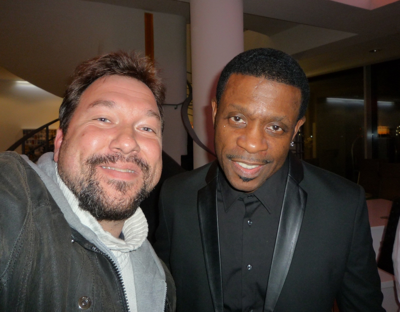 Keith Sweat Photo with RACC Autograph Collector RB-Autogramme Berlin