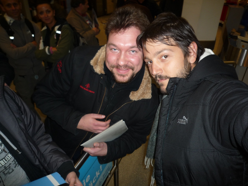 Diego Luna Photo with RACC Autograph Collector RB-Autogramme Berlin