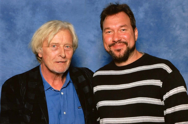Rutger Hauer Photo with RACC Autograph Collector RB-Autogramme Berlin