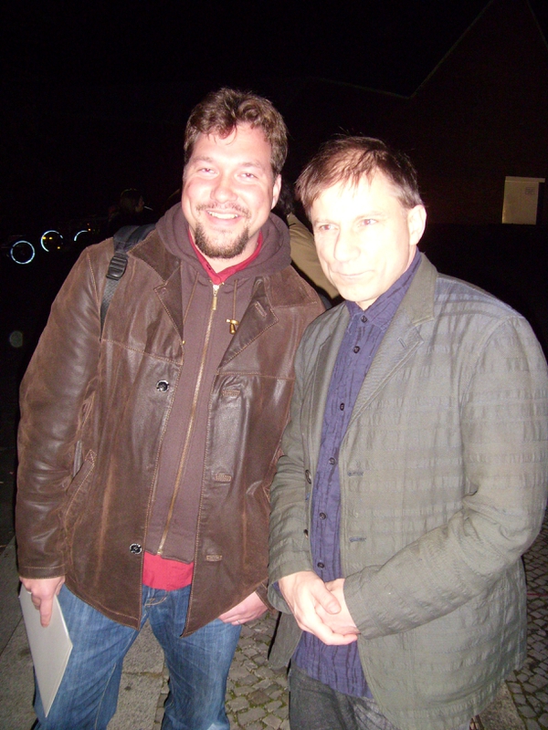 Simon McBurney Photo with RACC Autograph Collector RB-Autogramme Berlin