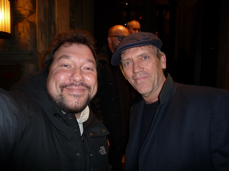 Hugh Laurie Photo with RACC Autograph Collector RB-Autogramme Berlin