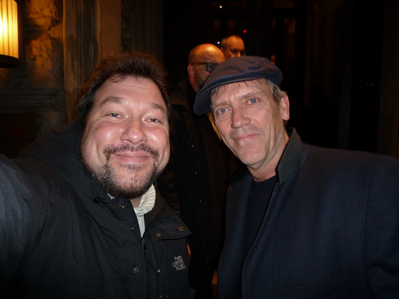 Hugh Laurie Photo with RACC Autograph Collector RB-Autogramme Berlin Hugh Laurie Photo with RACC Autograph Collector RB-Autogramme Berlin