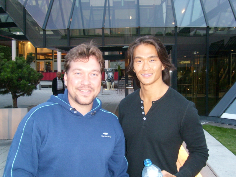 Karl Yune Photo with RACC Autograph Collector RB-Autogramme Berlin