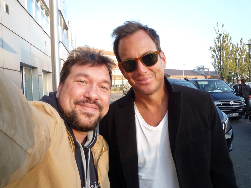Will Arnett Photo with RACC Autograph Collector RB-Autogramme Berlin