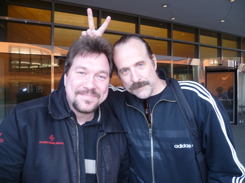 Peter Stormare Photo with RACC Autograph Collector RB-Autogramme Berlin
