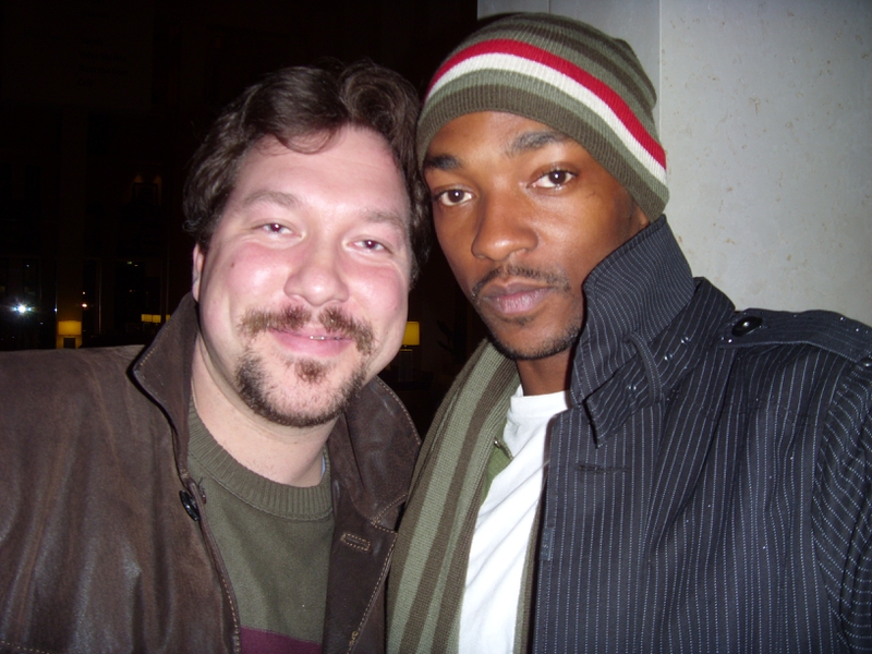 Anthony Mackie Photo with RACC Autograph Collector RB-Autogramme Berlin