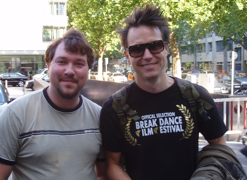 Mark Hoppus Photo with RACC Autograph Collector RB-Autogramme Berlin