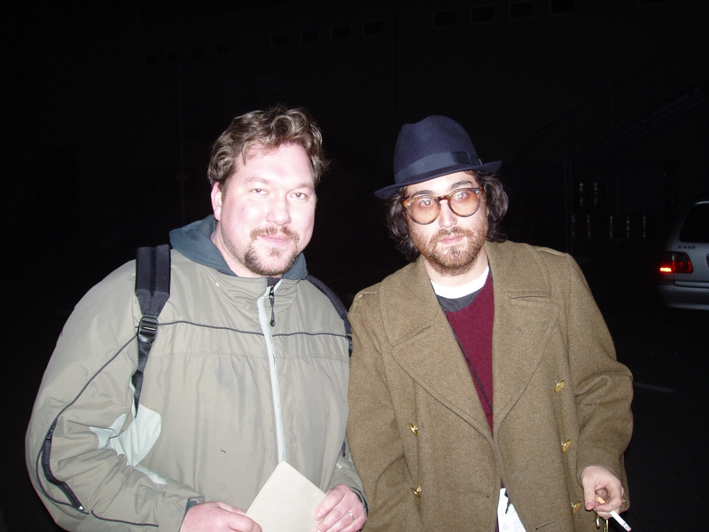 Sean Lennon Photo with RACC Autograph Collector RB-Autogramme Berlin