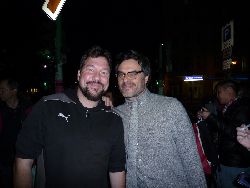 Jemaine Clement Photo with RACC Autograph Collector RB-Autogramme Berlin