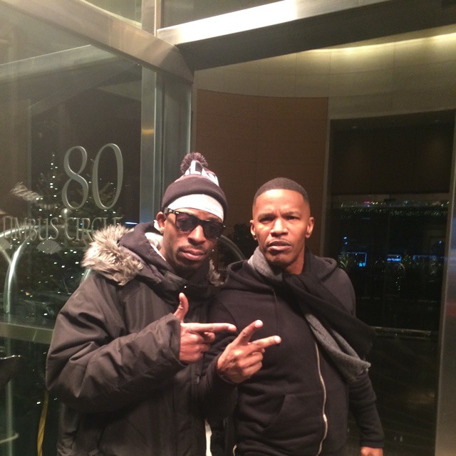 Jamie Foxx with RACC Trusted collector GTV Reality