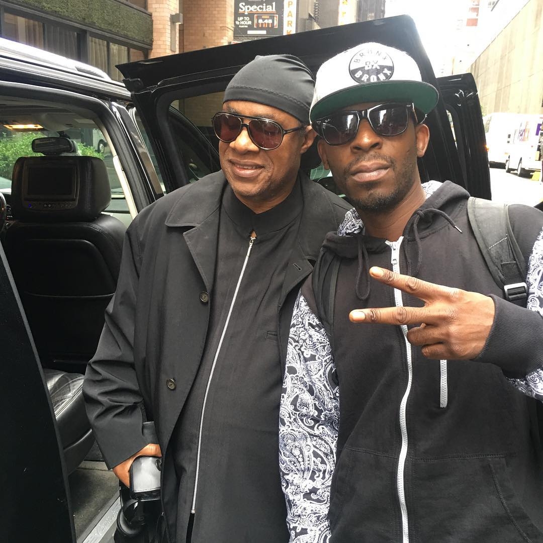 Stevie Wonder with RACC Trusted collector GTV Reality