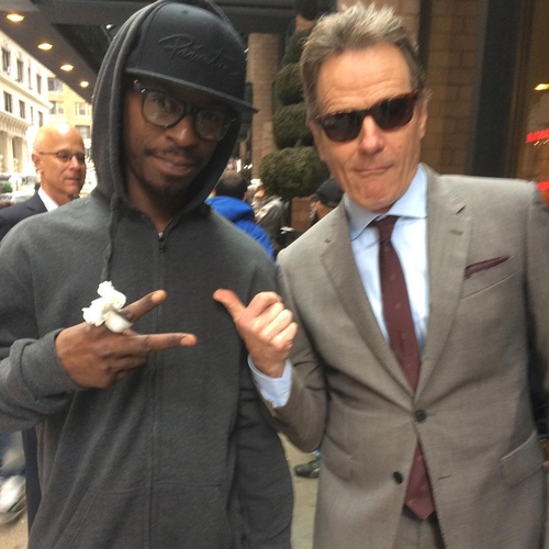 Bryan Cranston with GTV Reality