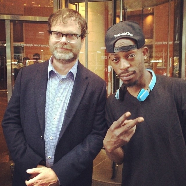 Rainn Wilson with RACC Trusted collector GTV Reality