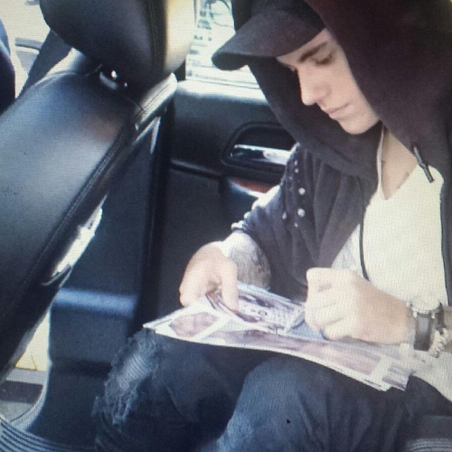 Justin Bieber with GTV Reality