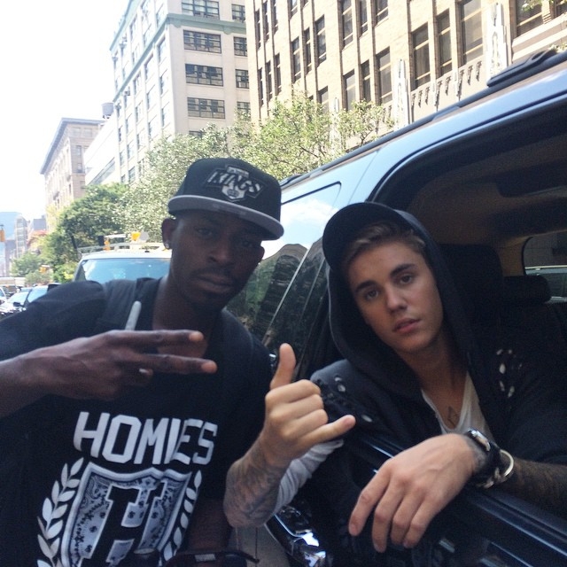 Justin Bieber with RACC Trusted collector GTV Reality